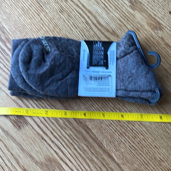 Smartwool Taupe Heather Lily Pond Pointelle NWT - Picture 4 of 4